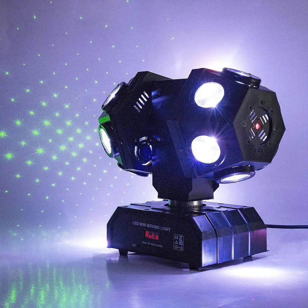 Éclairage de scène 2023 - LED à tête mobile colorée