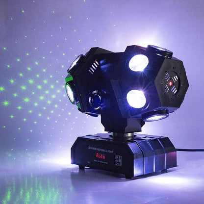 Éclairage de scène 2023 - LED à tête mobile colorée