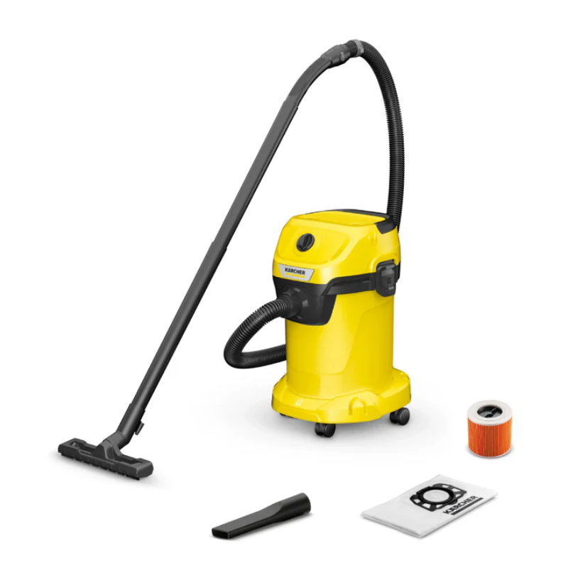 Aspirapolvere a umido e a secco KARCHER WD 3 V-19/4/20 - Potenza e versatilità per ogni esigenza