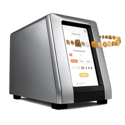 Grille-pain intelligent en acier inoxydable