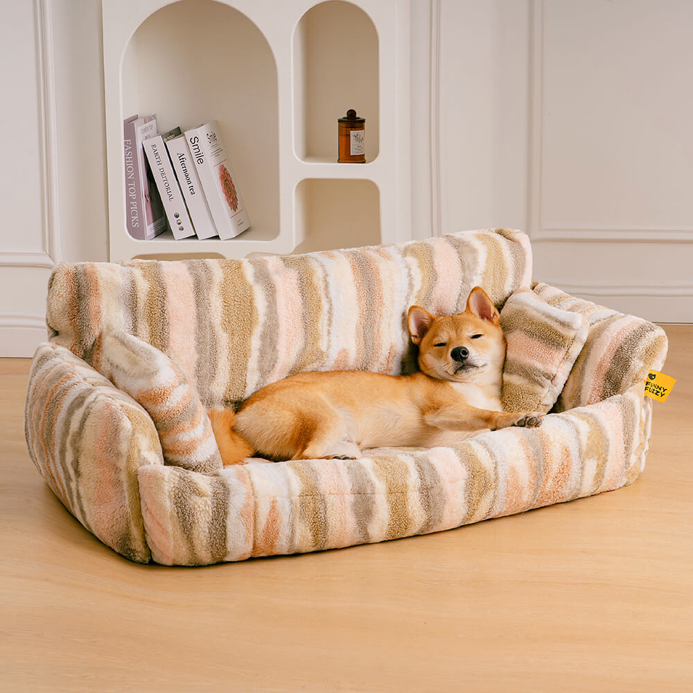Lit canapé pour chien FluffyBed™ – Vivement Chien